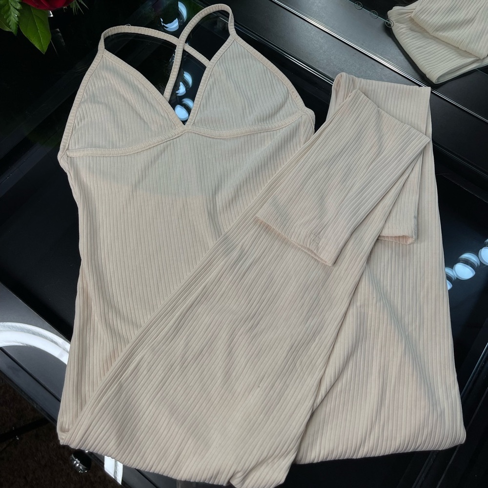 Nude jumpsuit